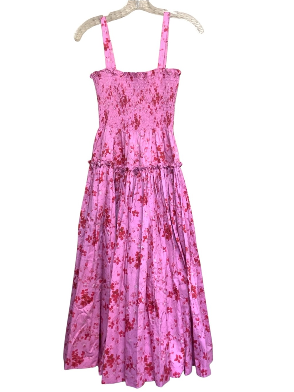 New Hill House The Nap Dress Seraphina Pink  Floral coquette - Picture 6 of 10